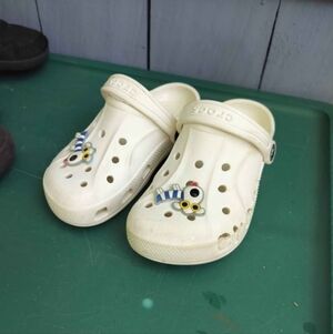 Crocs White Clogs Toddler